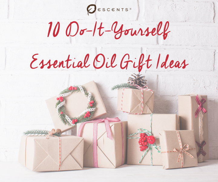 10 Do-It-Yourself Essential Oil Gift Ideas