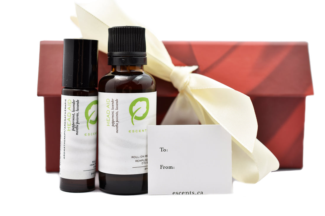 Roll-On & Refill Gift Set - Escents Aromatherapy Canada