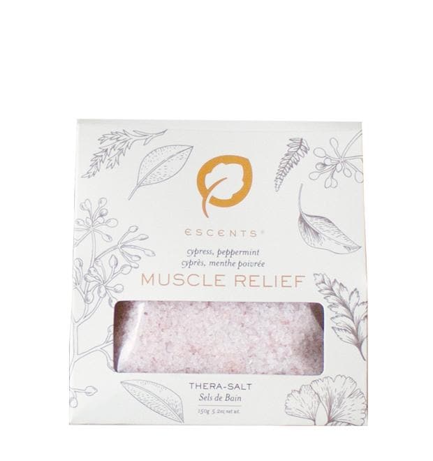 Bath Salt Muscle Relief - Premium Bath & Body, Bath & Shower, BATH SALT from Escents Aromatherapy Canada -  !