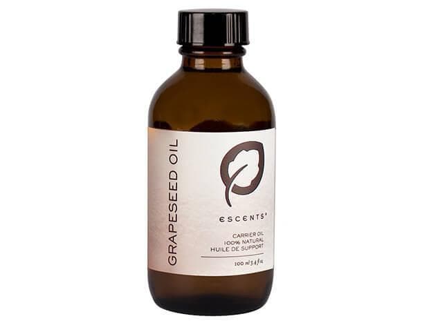 Carrier Oil Grapeseed - Premium Scentless, CARRIER OIL from Escents Aromatherapy Canada -  !