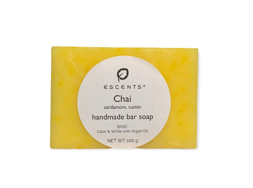 Soap Chai made with the 100% pure essential oils of cardamom and cumin