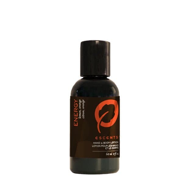 Hand & Body Lotion Energy Travel Size - Premium Bath & Body, body care, body Lotion from Escents Aromatherapy Canada -  !