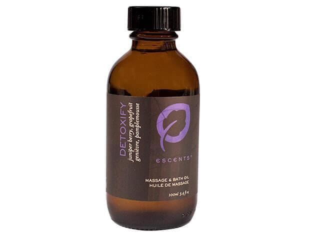 Massage & Bath Oil Detoxify - Premium Bath & Body, Body Care, Massage from Escents Aromatherapy Canada -  !