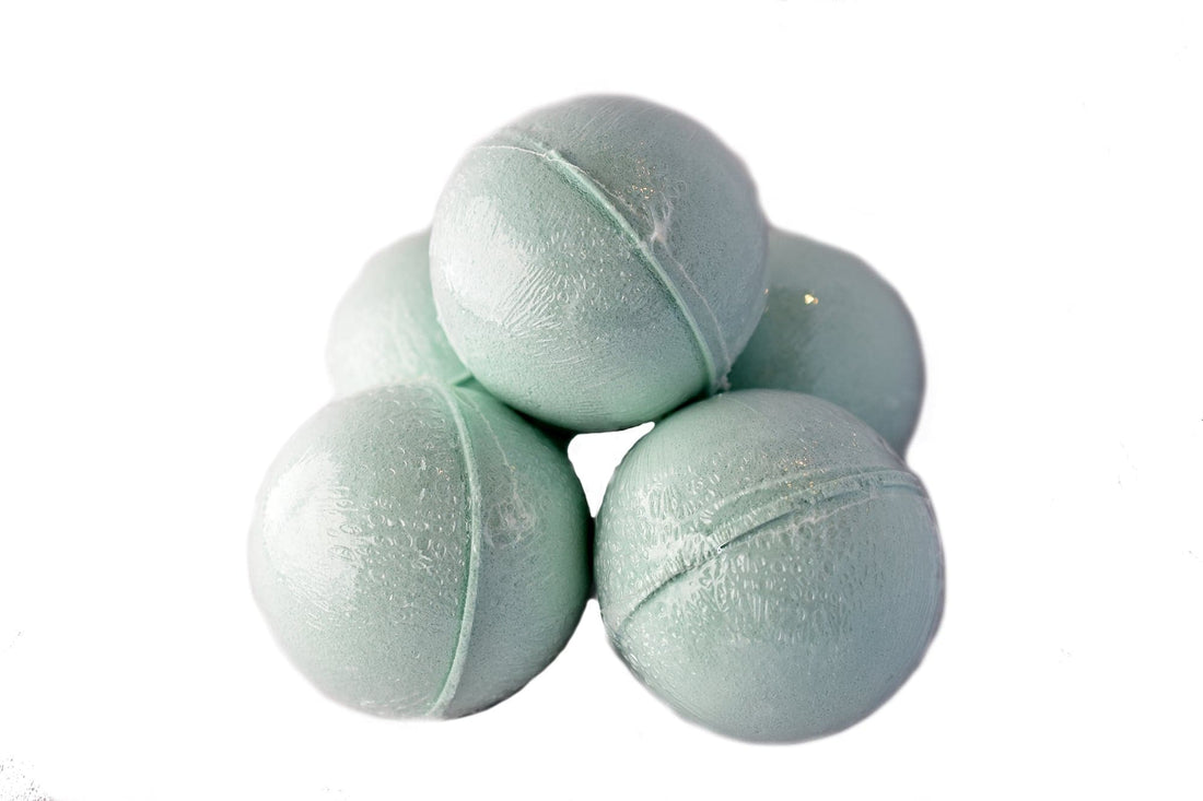 Mini Bath Bomb 5pk (Night Time, Lavender, Breathe Easy, Stress Relief and Muscle Relief) - Premium Bath & Body, Bath & Shower, BATH BOMB from Escents Aromatherapy -  !