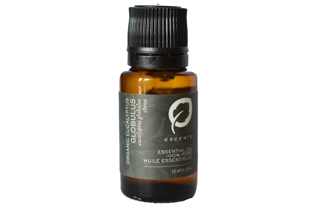 Organic Eucalyptus Globulus - Premium ESSENTIAL OIL from Escents Aromatherapy Canada -  !