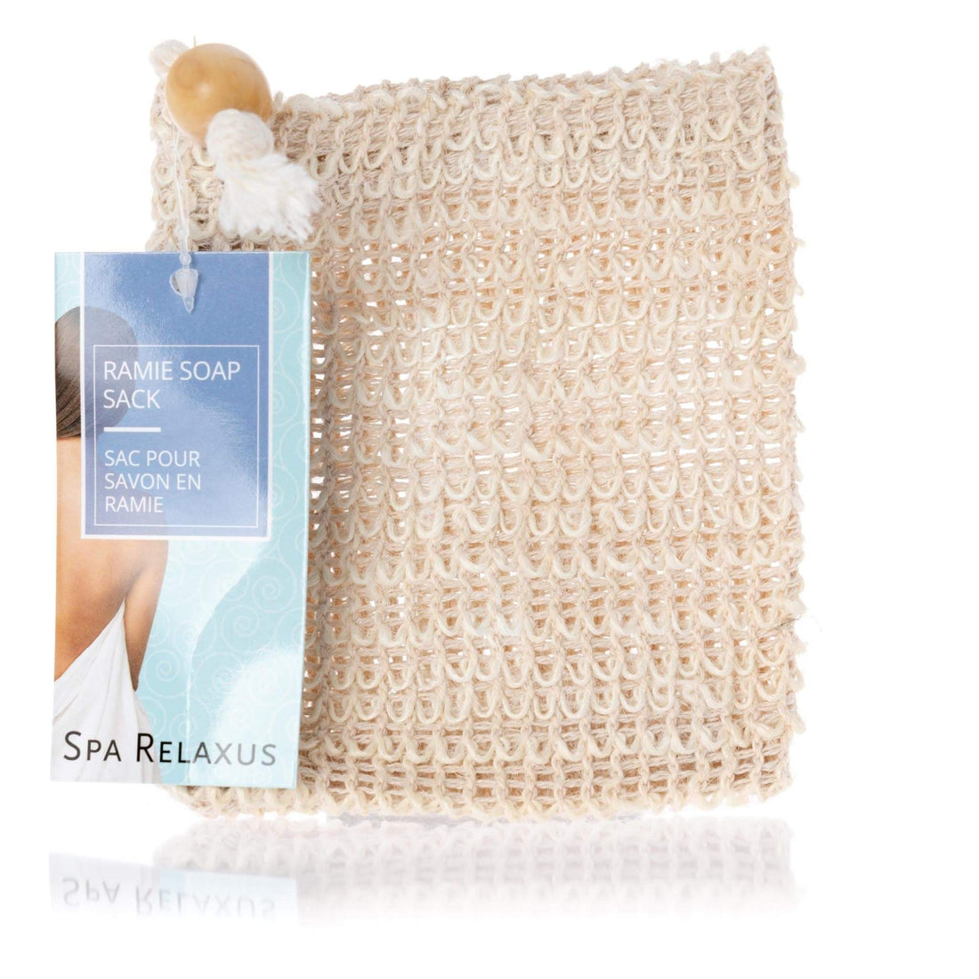 Ramie Exfoliating Soap Sack - Premium Bath & Body, Bath & Shower from Relaxus -  !