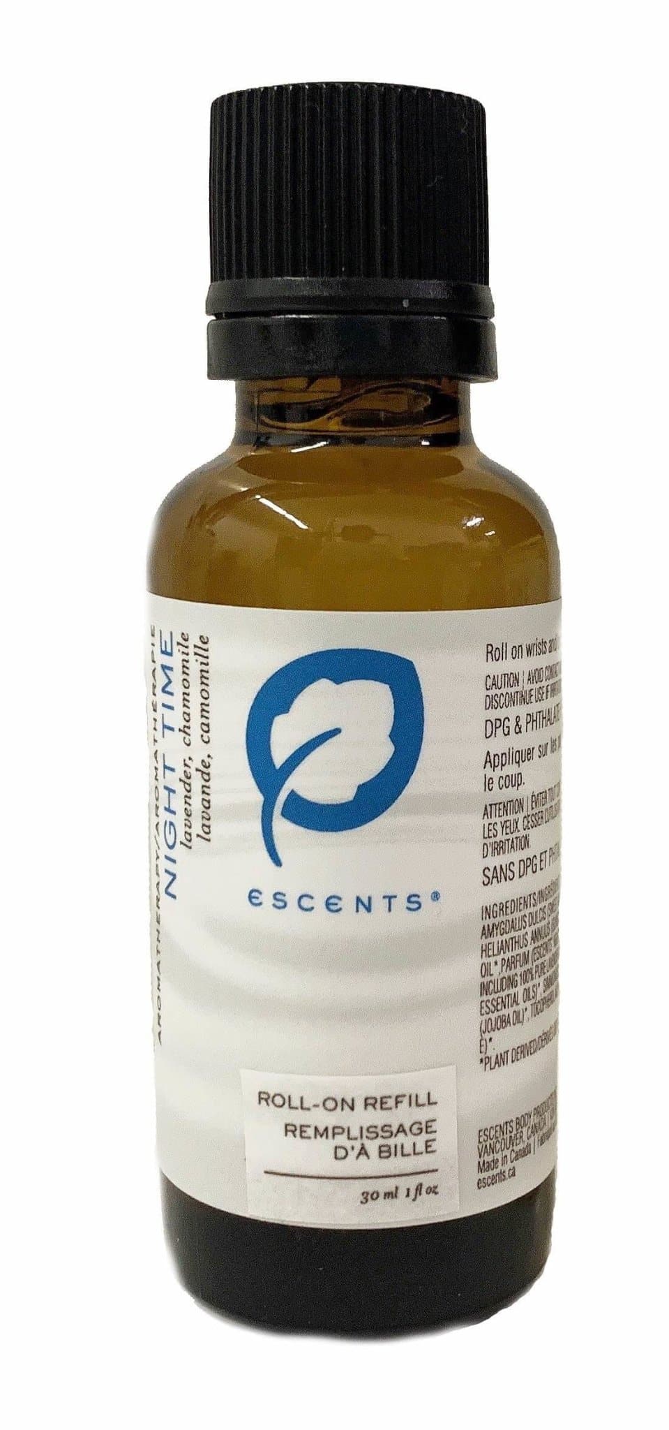 Roll-On Night Time - Premium Natural Wellness, Roll On from Escents Aromatherapy -  !
