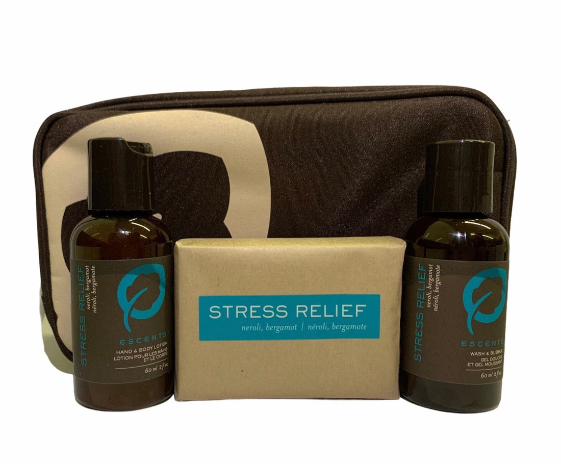 Stress Relief To Go Set - Premium kit from Escents Aromatherapy -  !