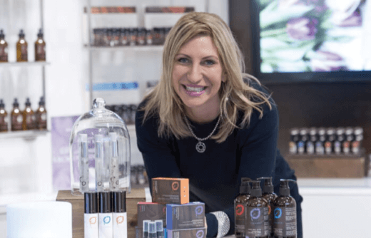 Escents Aromatherapy Founder Jacqui Macneill