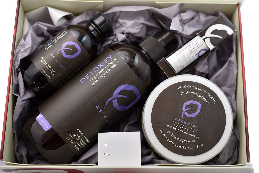 Detoxify Gift Bundle - Escents Aromatherapy Canada