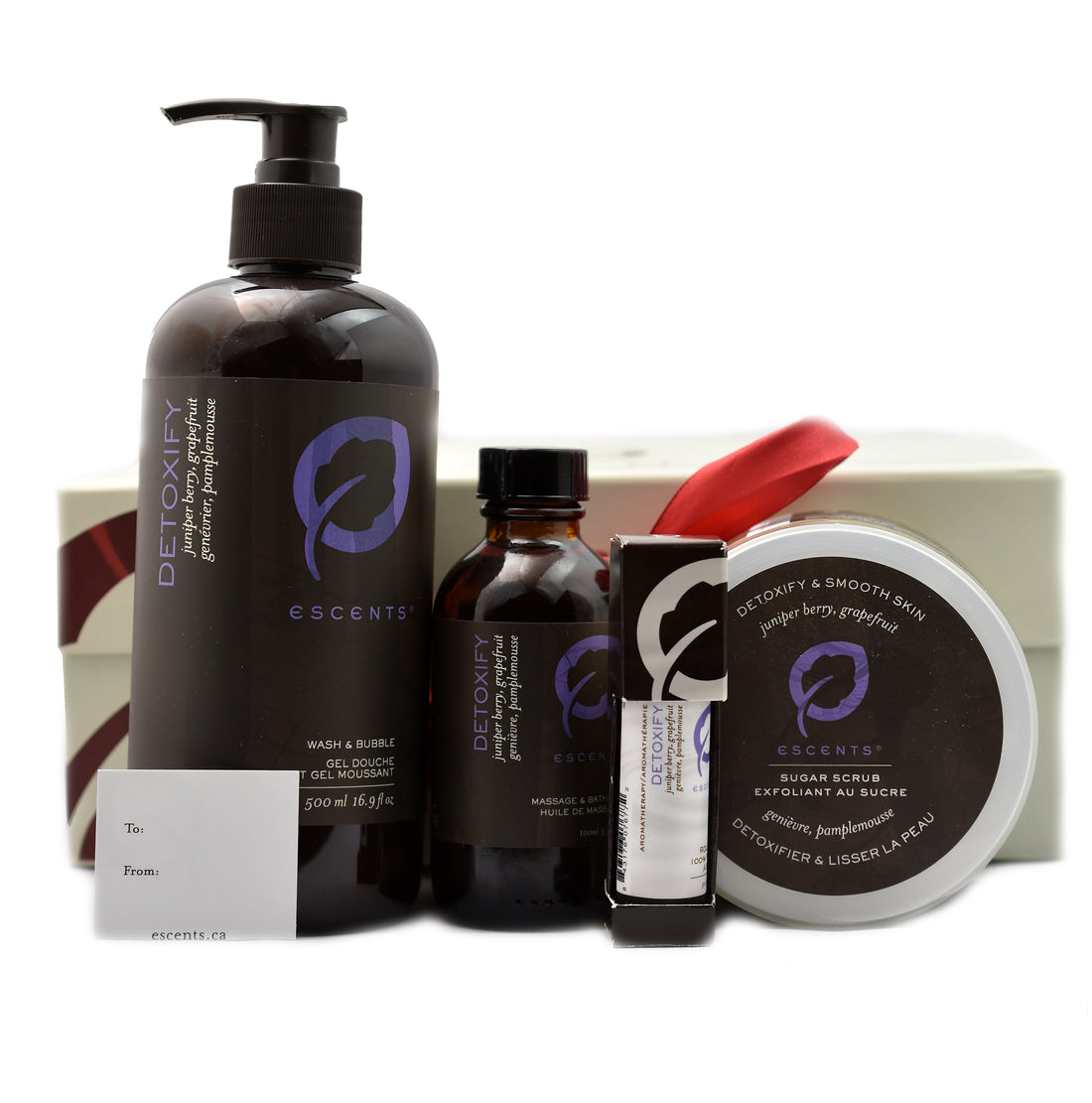 Detoxify Gift Bundle - Escents Aromatherapy Canada