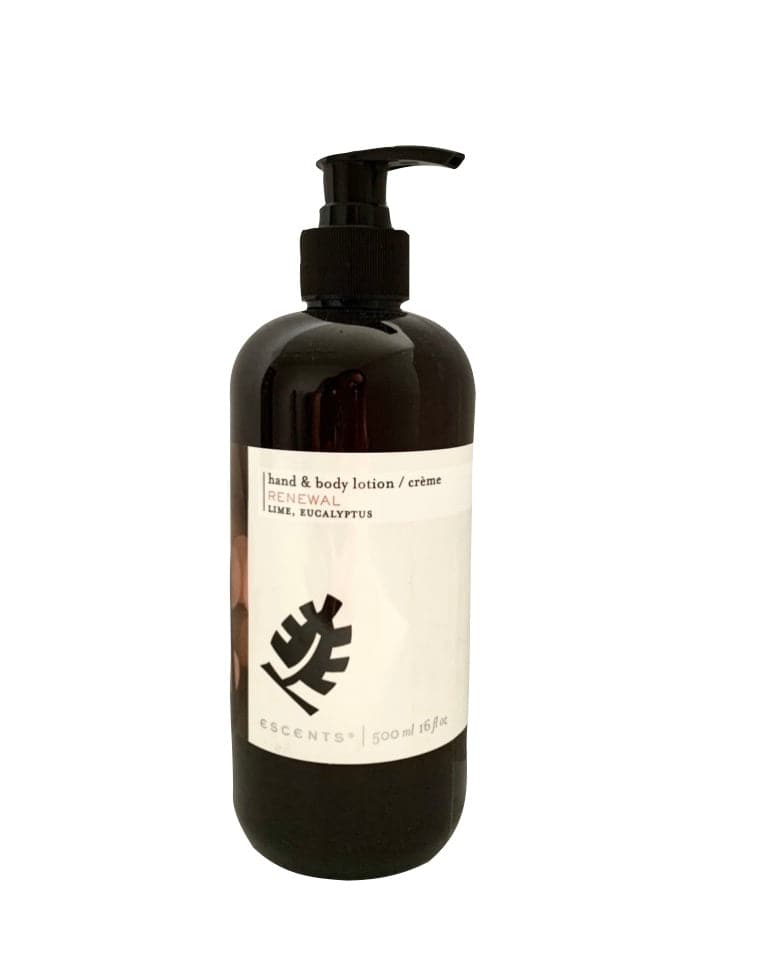 Hand & Body Lotion Renewal Escents Premium Bath & Body, body care, body Lotion from Escents Aromatherapy Canada Escents  !   
