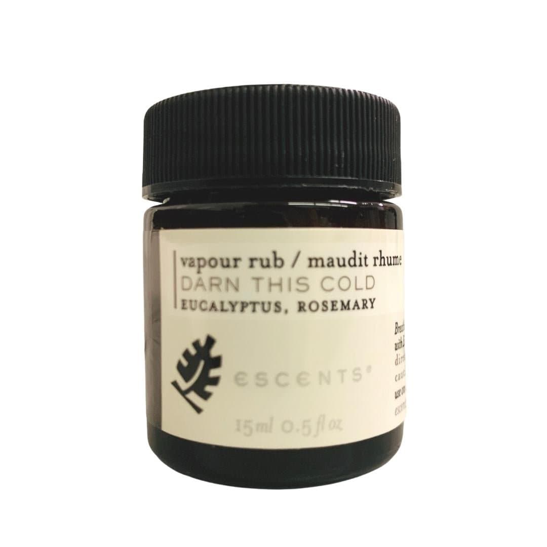 Darn This Cold Vapor Rub - Premium Natural Wellness from Escents Aromatherapy Canada -  !