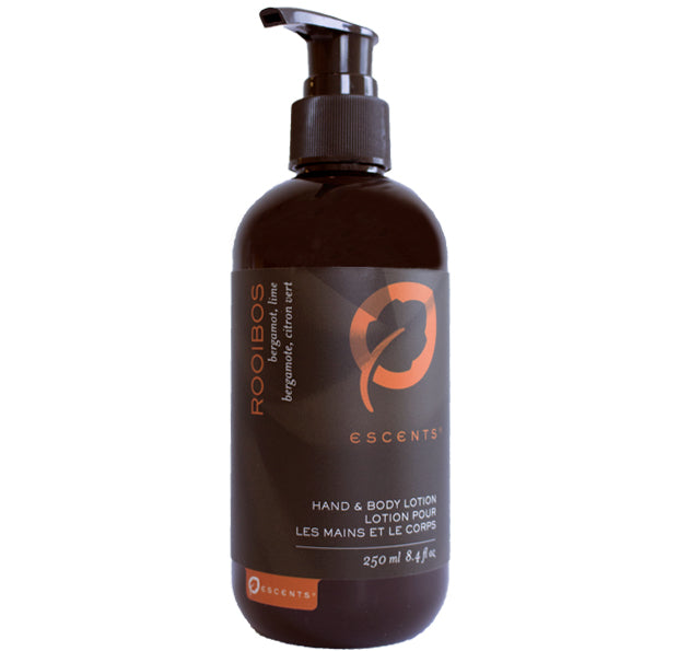 Hand & Body Lotion Rooibos 250 ml. / 8.4 fl. oz. - Escents Aromatherapy Canada