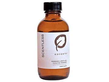 Massage & Bath Oil Scentless - Premium Scentless, Bath & Body, Body care from Escents Aromatherapy Canada -  !   