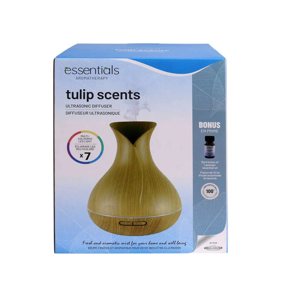 Tulip Scents Essential Oil Diffuser - Premium Diffuser from Relaxus -  !