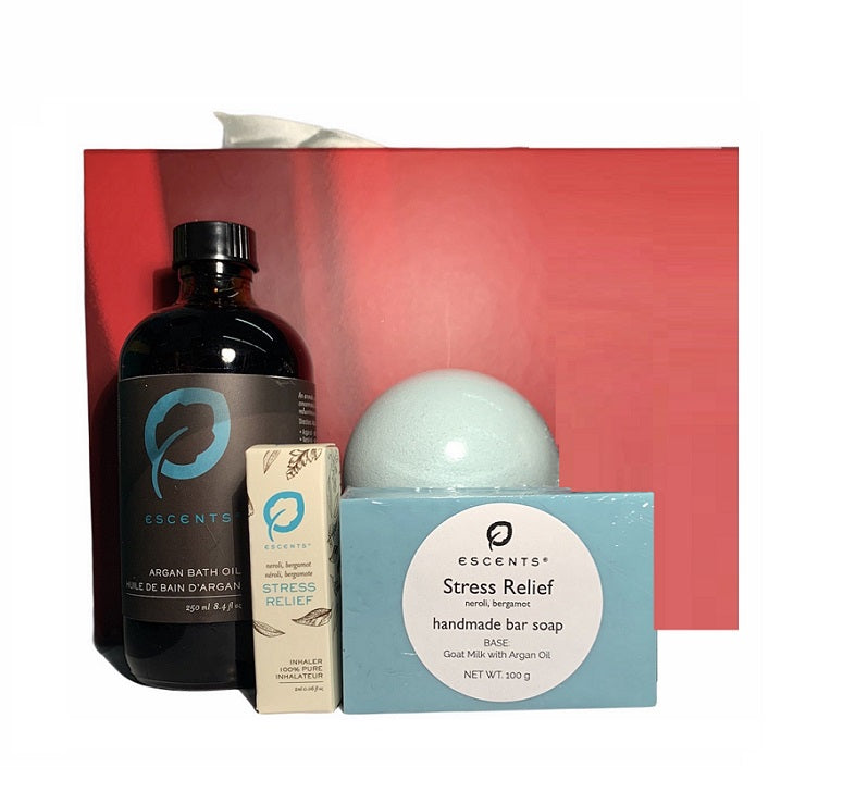 The Ultimate Stress Relief Gift Set - Escents Aromatherapy Canada