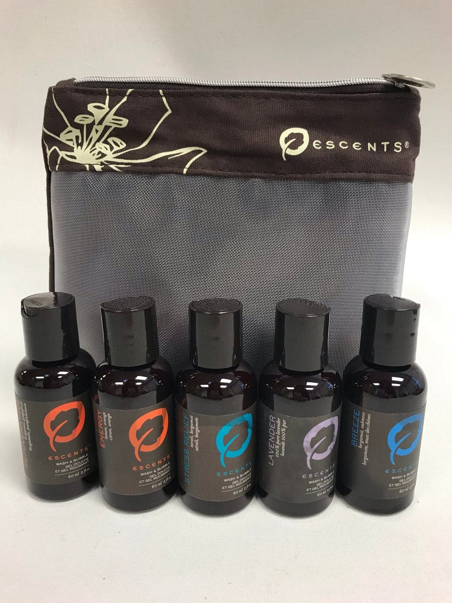 Wash & Bubble Trial Set 60 ml - Premium Kit from Escents Aromatherapy Canada Canada -  !